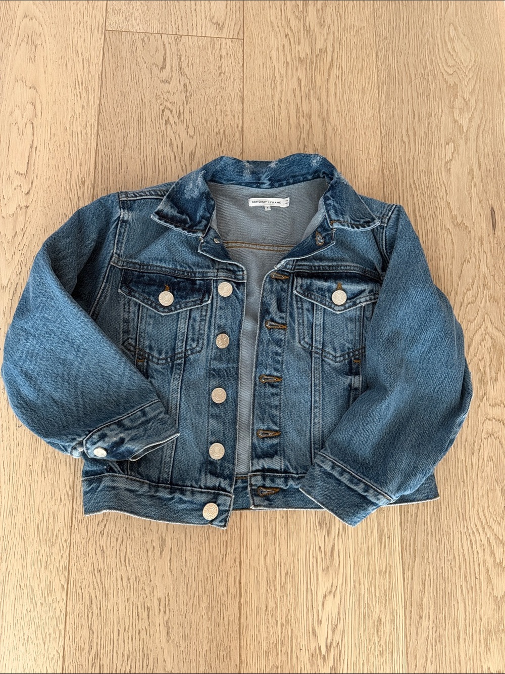 Frame Denim Kids Blue Jean Jacket